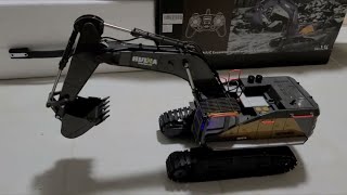 Kolegend Remote Control Excavator Toy 114 Scale RC Excavator Review [upl. by Etteyafal]