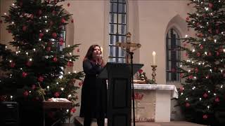 Jana Lenz  Freut euch freut euch Menschenkinder  Weihnachtsgottesdienst St Laurentius Hasbergen [upl. by Annoik37]