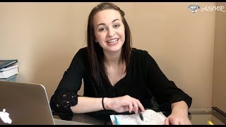 ASMR Meeting With College Advisor typing writing whispering [upl. by Nnaed]