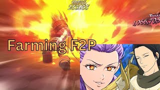 Team Farming Final Boss Ludociel 7DS The Seven Deadly Sins Grand Cross SDSGC [upl. by Garik]