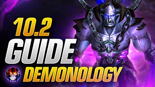 Patch 102 Demonology Warlock DPS Guide New Talents Builds Rotations and More [upl. by Mllly132]