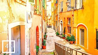 VillefranchesurMer 🇫🇷 Most Colorful City in the French Riviera  Côte dAzur 4K Walk [upl. by Eenahpets]