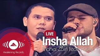 Maher Zain feat Fadly quotPadiquot  Insha Allah Live [upl. by Llenwahs]