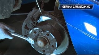 MERCEDES SPRINTER  Замена тормозных колодок и дисков How to Replace Disc Brakes [upl. by Irrak]