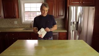 How to Seal Concrete Countertops with Z AquaPoxy [upl. by Radek]