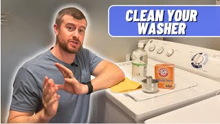 How to Clean Your Washing Machine Get Rid of The Smell [upl. by Hube]