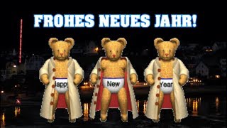 Lustiger Silvester Gruß 🍸 Guten Rutsch ins Neue JahrHappy New Year WhatsApp Video kostenlos 2018 [upl. by Laira]