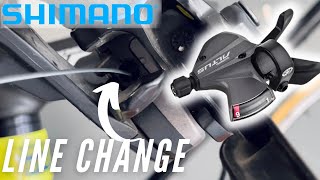 How to replace SHIMANO ALTUS SHIFT CABLE  SERVICE [upl. by Alcot515]