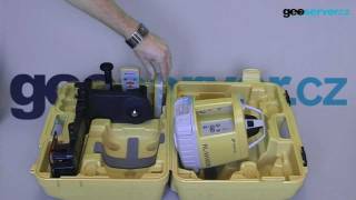 Univerzální rotační laser Topcon RLVH4DR [upl. by Susann626]