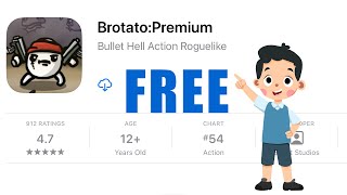 Giveaway Brotato Premium for FREE 100 Working iOS [upl. by Aridan]