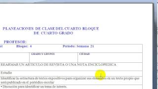 PLANEACIONES PARA PRIMARIA CUARTO BIMESTRE 20132014DESCARGAR PLANEACIONES PRIMARIA 2014 [upl. by Knutson]