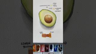 Underpainting vs Glaze Color watercolorpainting watercolor watercolortutorial arttutorial [upl. by Eirrem]