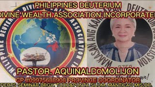 PHILIPPINES DEUTERIUM divine wealth assocation incorporation deuterium [upl. by Van]