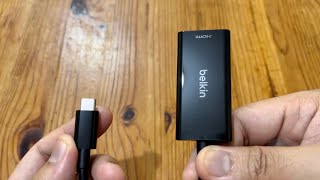 Belkin USBC to HDMI Adapter 4K8K Unboxing [upl. by Sileas]