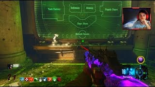 BLACK OPS 3 ZOMBIES quotGOROD KROVIquot EASTER EGG GAMEPLAY WALKTHROUGH STATUES BO3 Zombies [upl. by Ahsieyk]