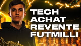 ACHAT REVENTE  TECH FUTMILLIONAIRE  50000 CREDITS PAR JOUR SUR FIFA22 Liste budget joueurs [upl. by Alyakim]