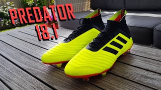 Adidas Predator 181 Review  Solar Yellow Predator Football Boots  Adidas Primeknit Upper [upl. by Florida]