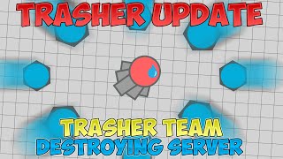 Diepio 12  UPDATE  SMASHER TANKS  SMASHER TEAM DOMINATING IN DIEPIO [upl. by Hieronymus554]