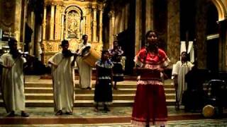 ENSAMBLE MOXOS DE BOLIVIA EN LA CATEDRAL DE BUENOS AIRES ARGENTINA [upl. by Manheim]