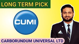 CARBORUNDUM UNIVERSAL LTD  EXPERT OPINION ON CARBORUNDUM UNIVERSAL  CARBORUNDUM UNIVERSAL TARGET [upl. by Lepp]