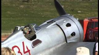 Polikarpov I16 No34 at Wanaka New Zealand 1998 [upl. by Icken]