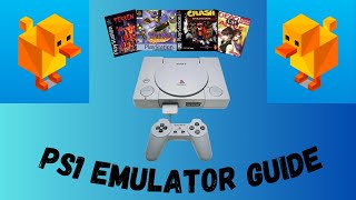 THE BEST PS1 EMULATOR IN 2024 [upl. by Annaoj]