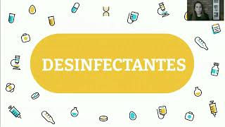 Antisépticos y Desinfectantes 1 [upl. by Llydnek]