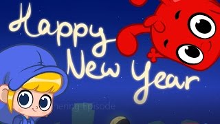 happy new year 2024 text animation green screen [upl. by Irena]