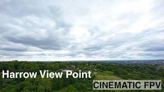 Harrow View Point  London Skyline  Cinematic FPV Drone [upl. by Sunshine204]