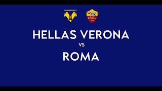 HELLAS VERONA  ROMA  32 Live Streaming  SERIE A [upl. by Anihs70]