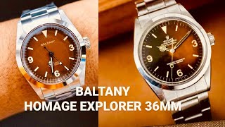 Baltany Homage Rolex Explorer 36mm ter the best [upl. by Satterfield]