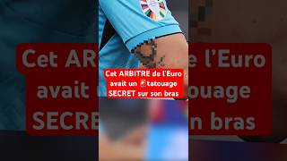 Le TATOUAGE est très SURPRENANT 😱 euro2024 jo paris2024 messi mbappe ronaldo cr7 tatouage [upl. by Hairahs]