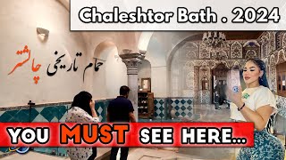 CHALESHTOR Castel best Museum amp Bath in IRAN قلعه چلشتر [upl. by Klepac768]