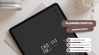 Planner Digital 2024  minimalista plannerdigital [upl. by Auqinom]