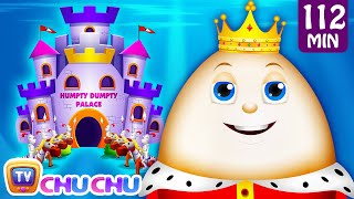 Humpty Dumpty Sat On A Wall and Many More Nursery Rhymes for Children  Kids Songs by ChuChu TV [upl. by Sion536]