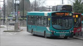 FHD Buses At Altrincham Interchange On 11032024 [upl. by Ardnaeed]