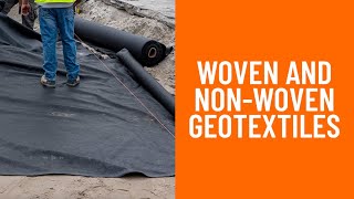 Woven and NonWoven Geotextiles [upl. by Yeliw491]