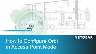 How to Connect Orbi with your Gateway as an Access Point  NETGEAR [upl. by Northington]