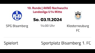 U14 LL SPG Bisamberg  FC Klosterneuburg [upl. by Gala]