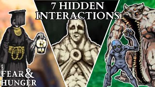 7 HIDDEN Interactions amp Events in Fear amp Hunger [upl. by Haroppizt]