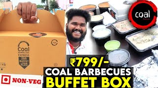 Whats inside the 799 ₹ Coal Barbecues Buffet Box  Lockdown special [upl. by Eve]