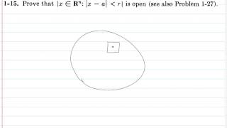 Spivak Chapter 1 Exercise 15 [upl. by Malliw]