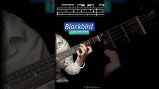 Blackbird  The Beatles  TABS Tutorial  Dr Guitar [upl. by Ecinwahs985]