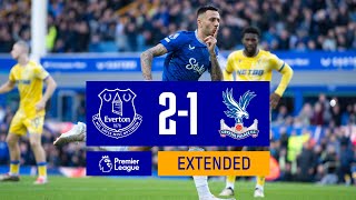 EXTENDED HIGHLIGHTS EVERTON 21 CRYSTAL PALACE [upl. by Paver417]