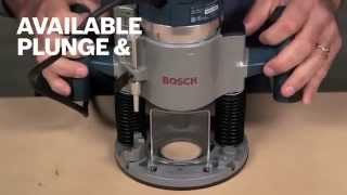 Bosch 1617EVS 2 14 HP Variable Speed Router Bosch 1617EVS 2 14 HP Variable Power Routers [upl. by Orlov552]