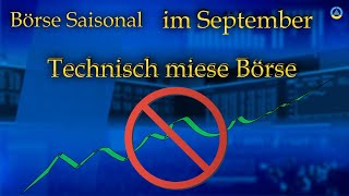 Aktienkurse steigen nicht  Börse Saisonal II Sept24 [upl. by Christianna]