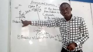 BACK BEARING AND COMPASS BEARING SIMPLIFIED 👌chimaths foryou maths [upl. by Louls]