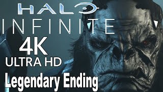 Halo Infinite  Legendary Ending 4K [upl. by Aramak]