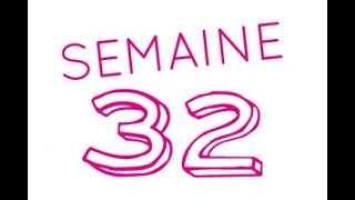 32éme semaine de grossesse  34ème semaine d’aménorrhée [upl. by Enimsay236]