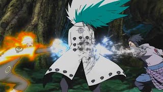 Madara Vs Naruto Ve Sasuke  Naruto Türkçe Altyazılı  Naruto Guy Senseiyi Kurtalıyor [upl. by Descombes434]